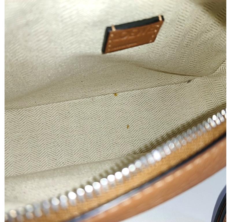 Loewe Puzzle Mini Caramel Tan Calfskin Leather Crossbody Bag For Sale 1