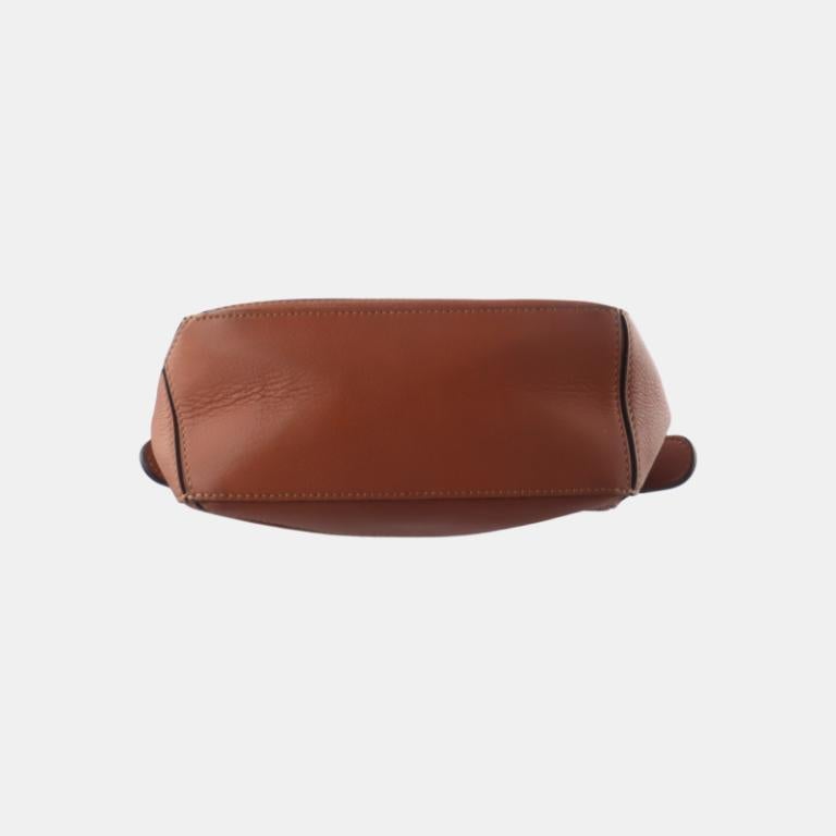 Loewe Puzzle Mini Caramel Tan Calfskin Leather Crossbody Bag For Sale 2
