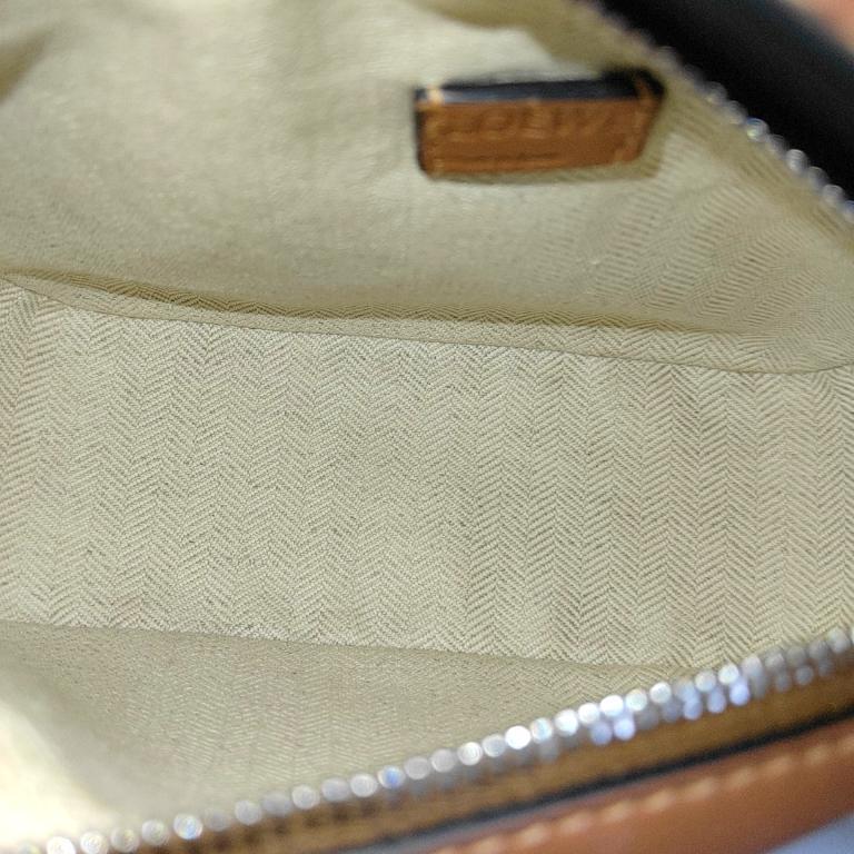 Loewe Puzzle Mini Caramel Tan Calfskin Leather Crossbody Bag For Sale 4