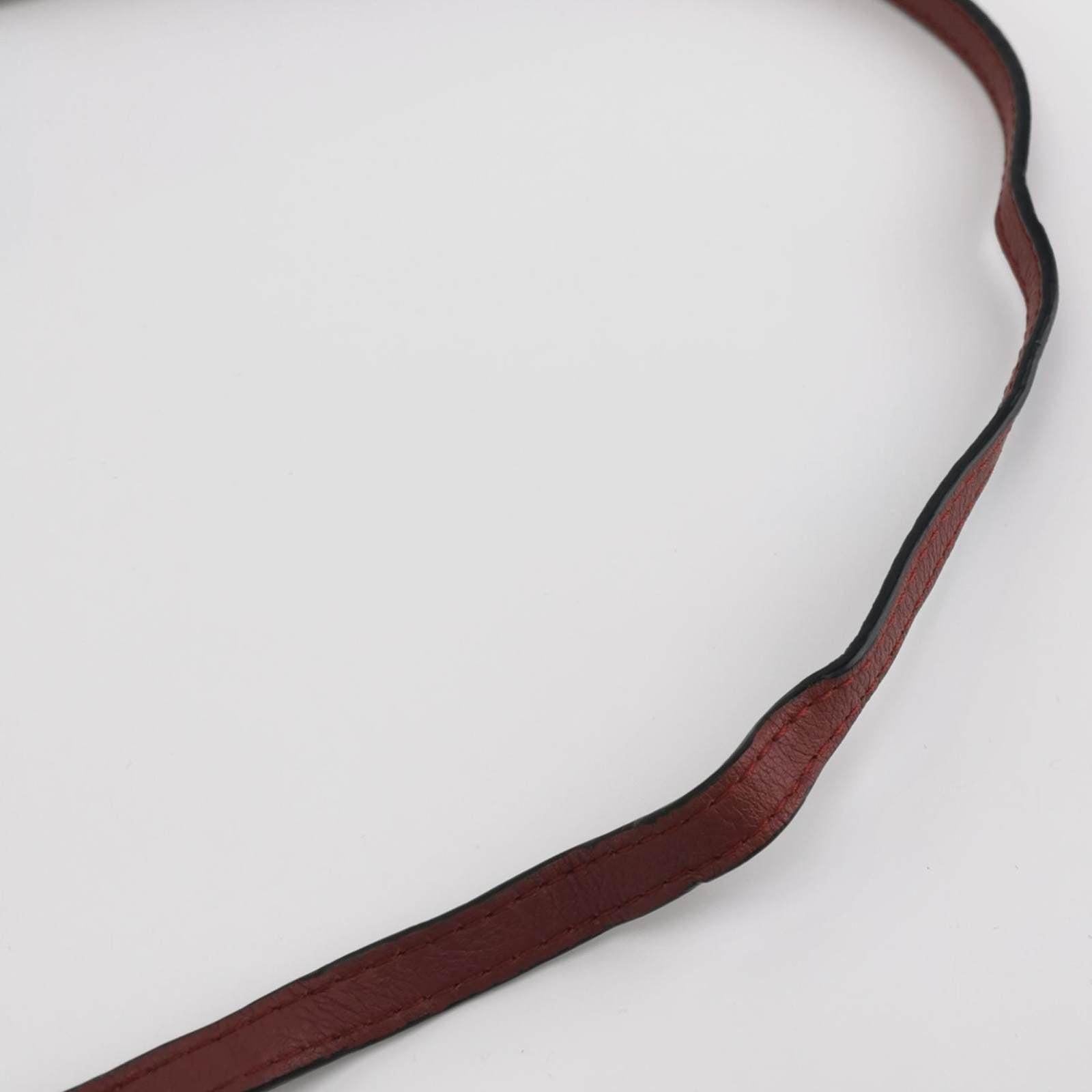 Loewe Puzzle Mini Multicolor Burgundy Calfskin Leather Crossbody Bag 8