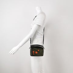 Loewe Puzzle Mini Olive Green Herbarium Calfskin Leather Crossbody Bag
