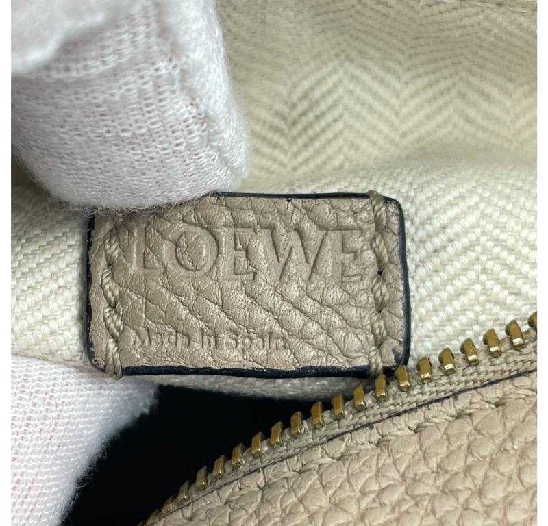 Loewe Puzzle Mini Sandy Beige Calfskin Leather Crossbody Bag For Sale 8