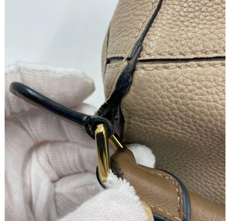 Loewe Puzzle Mini Sandy Beige Calfskin Leather Crossbody Bag For Sale 15