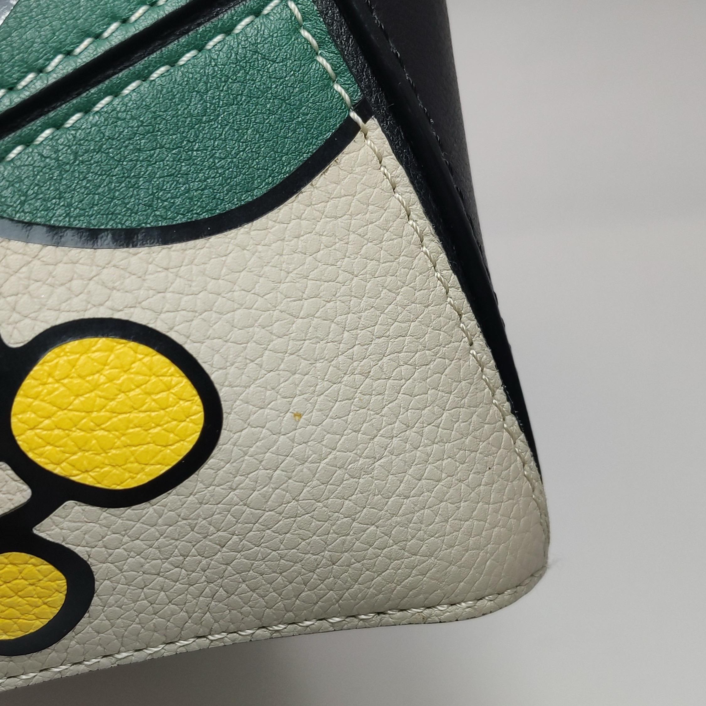 Loewe Puzzle Small Beige Herbarium Holiday Collection'S in pelle di vitello Crossbody in vendita 8