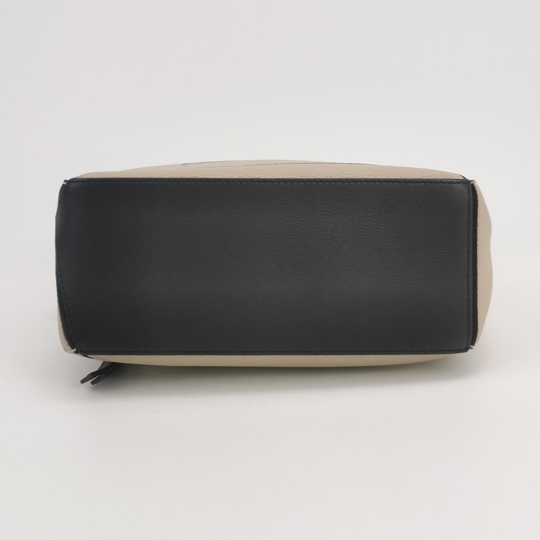 Donna Loewe Puzzle Small Beige Herbarium Holiday Collection'S in pelle di vitello Crossbody in vendita