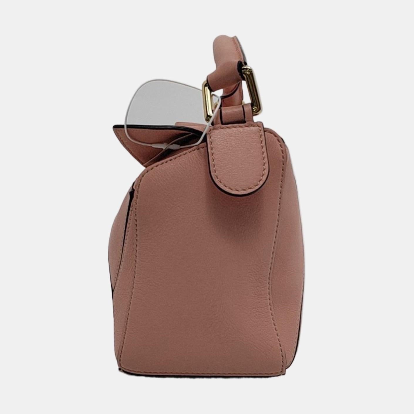 Women's Loewe Puzzle Small Mauve Dusty Pink Calfskin leather bag For Sale