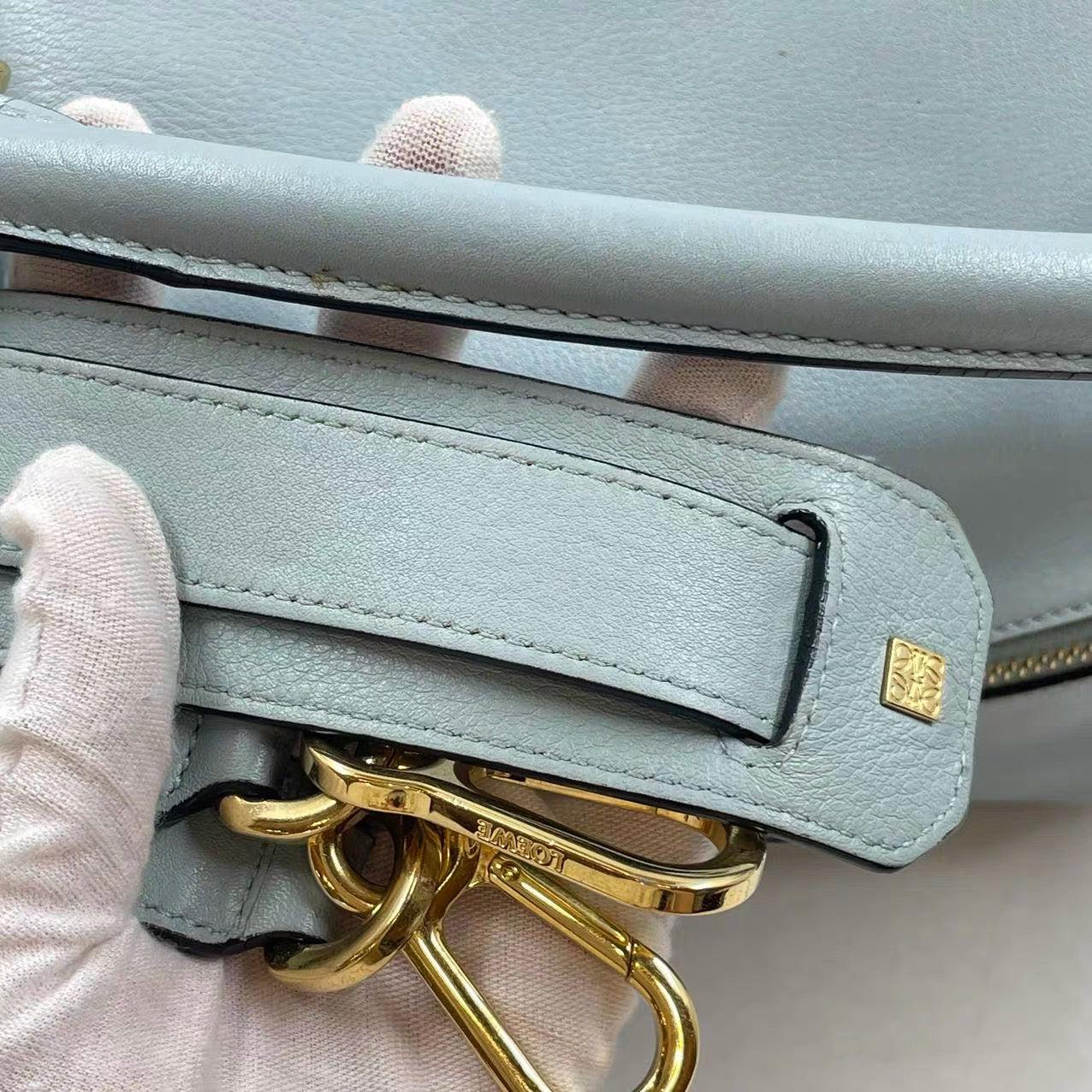 Loewe Puzzle Small Multi tone Blue Leather Crossbody Bag 5