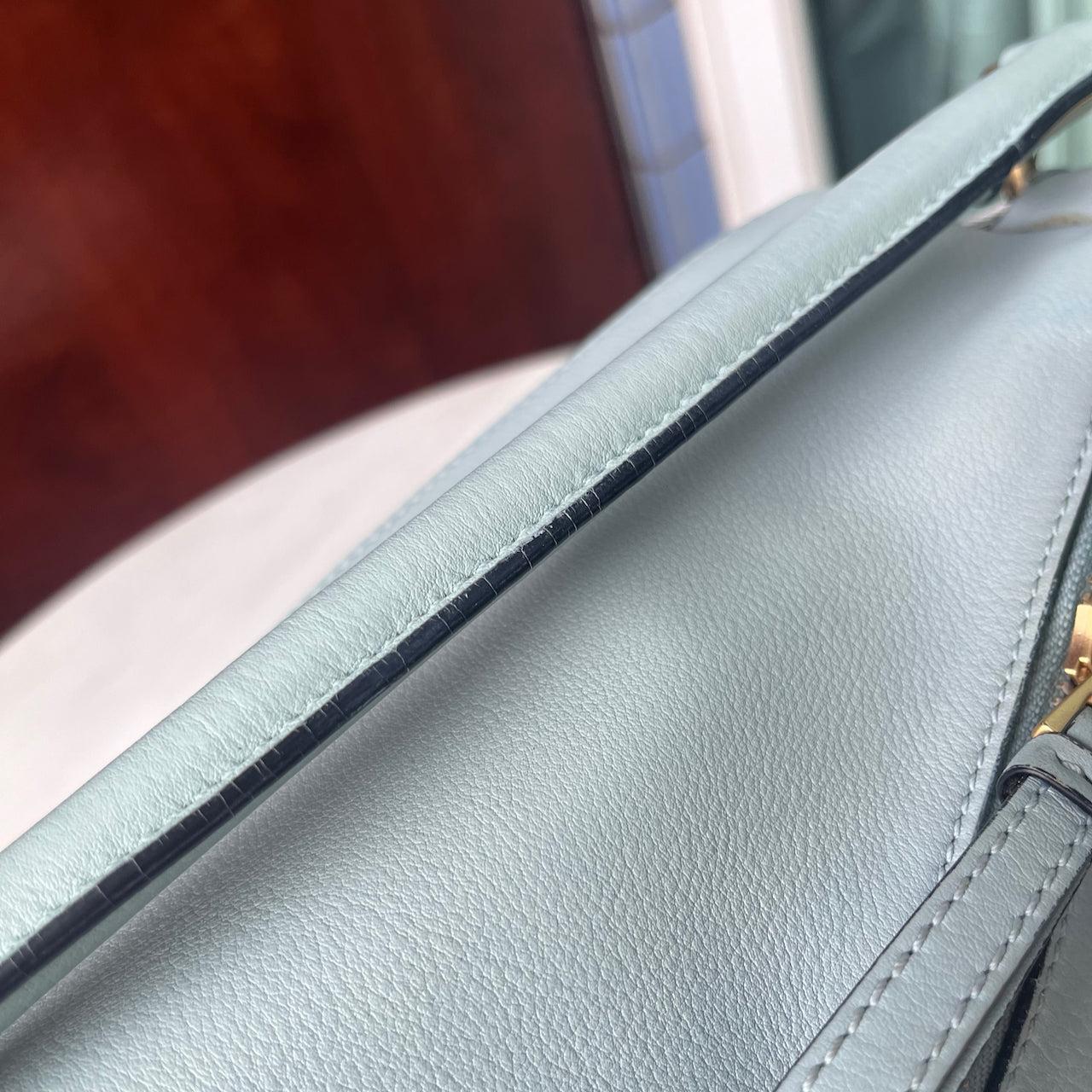 Loewe Puzzle Small Multi tone Blue Leather Crossbody Bag 11