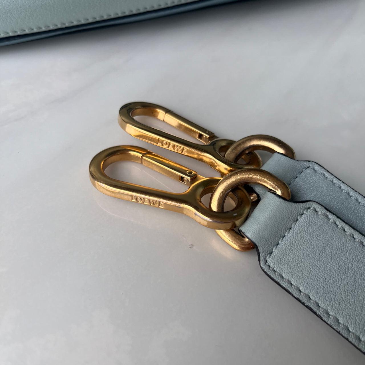 Loewe Puzzle Small Multi tone Blue Leather Crossbody Bag 14
