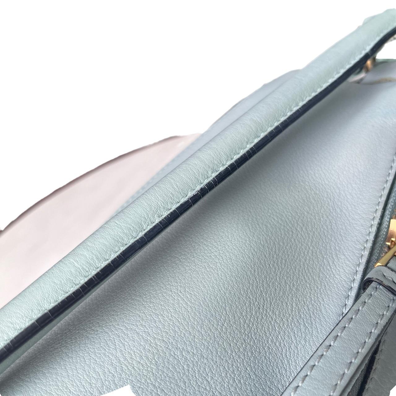 Loewe Puzzle Small Multi tone Blue Leather Crossbody Bag 1
