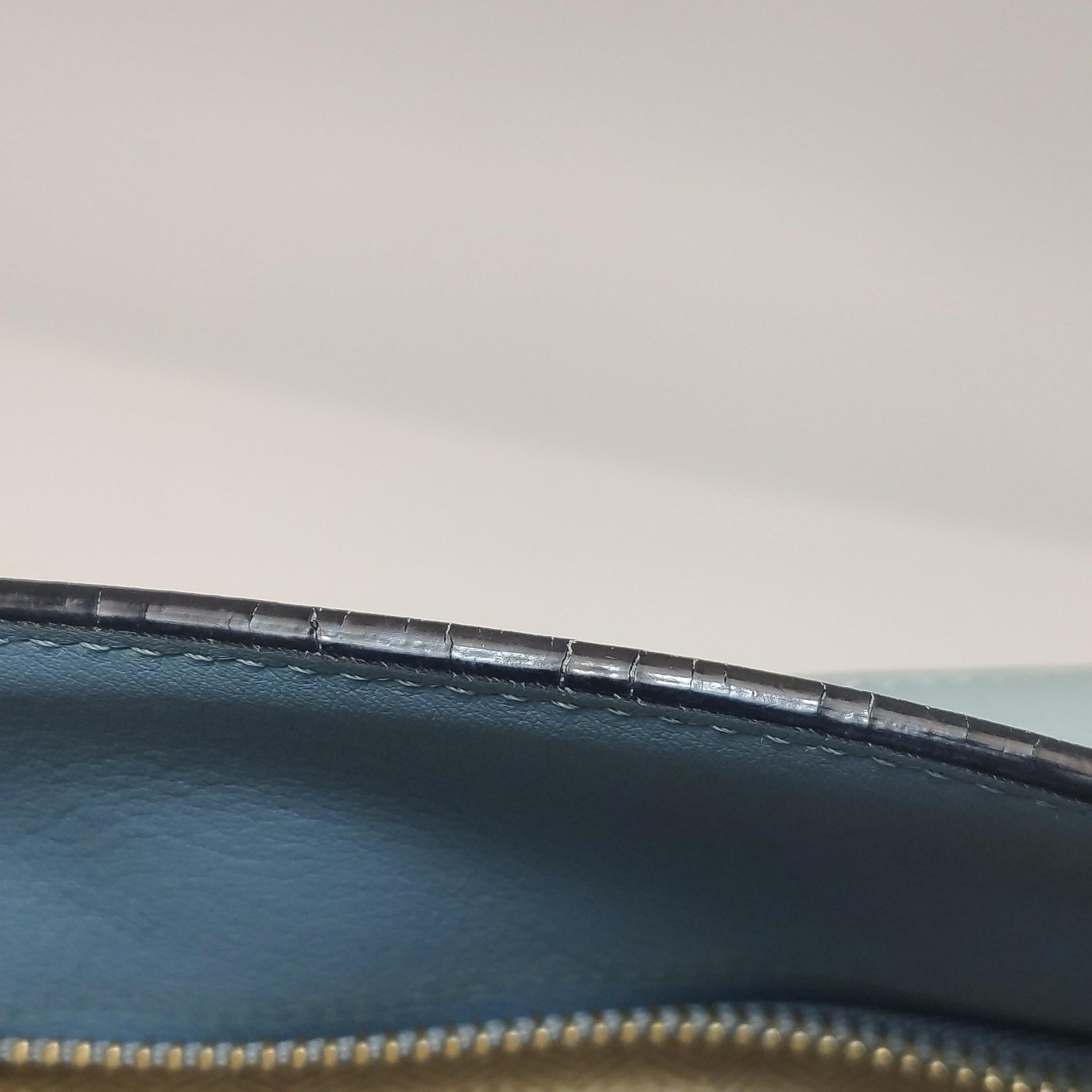 Bolso Loewe Puzzle Pequeño Piel de Becerro Azul Multicolor en venta 2