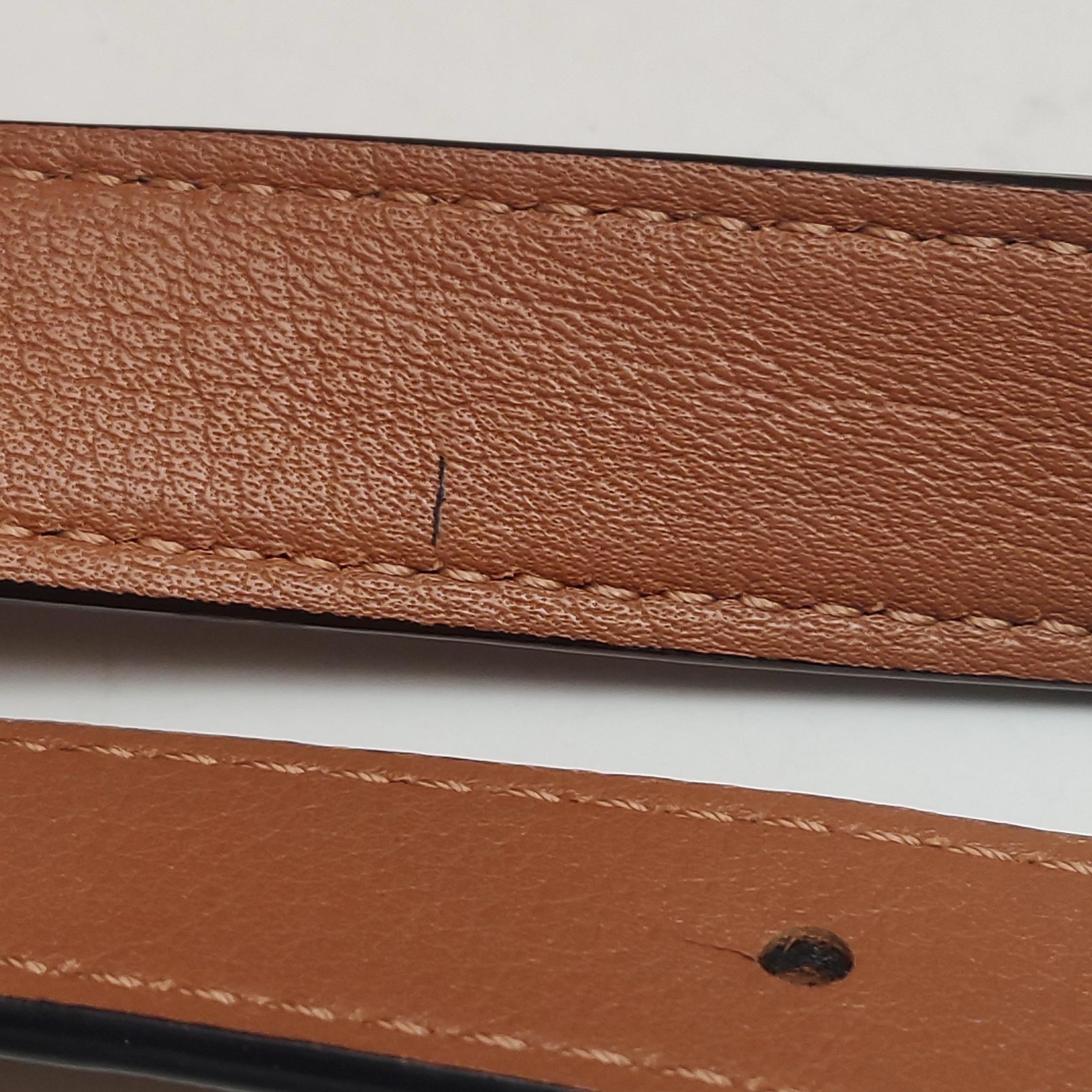 Loewe Puzzle Piccola Borsa a tracolla a strisce rosa e borgogna in vendita 6