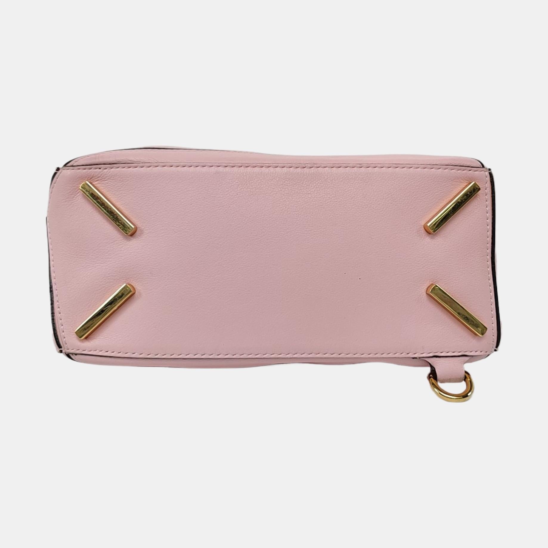 Loewe Puzzle Kleine rosa Umhängetasche im Angebot 1