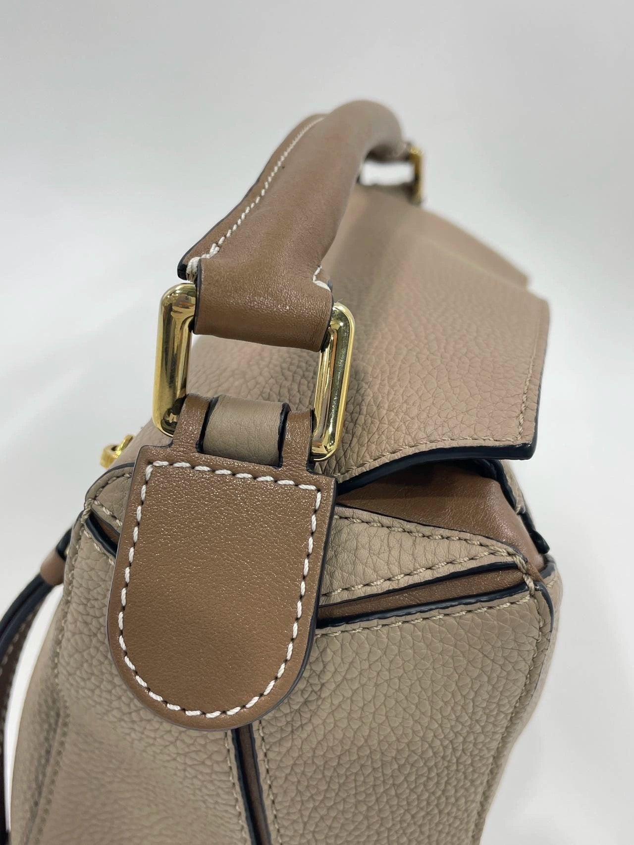 Loewe Puzzle Small Sand Beige Crossbody Bag For Sale 9