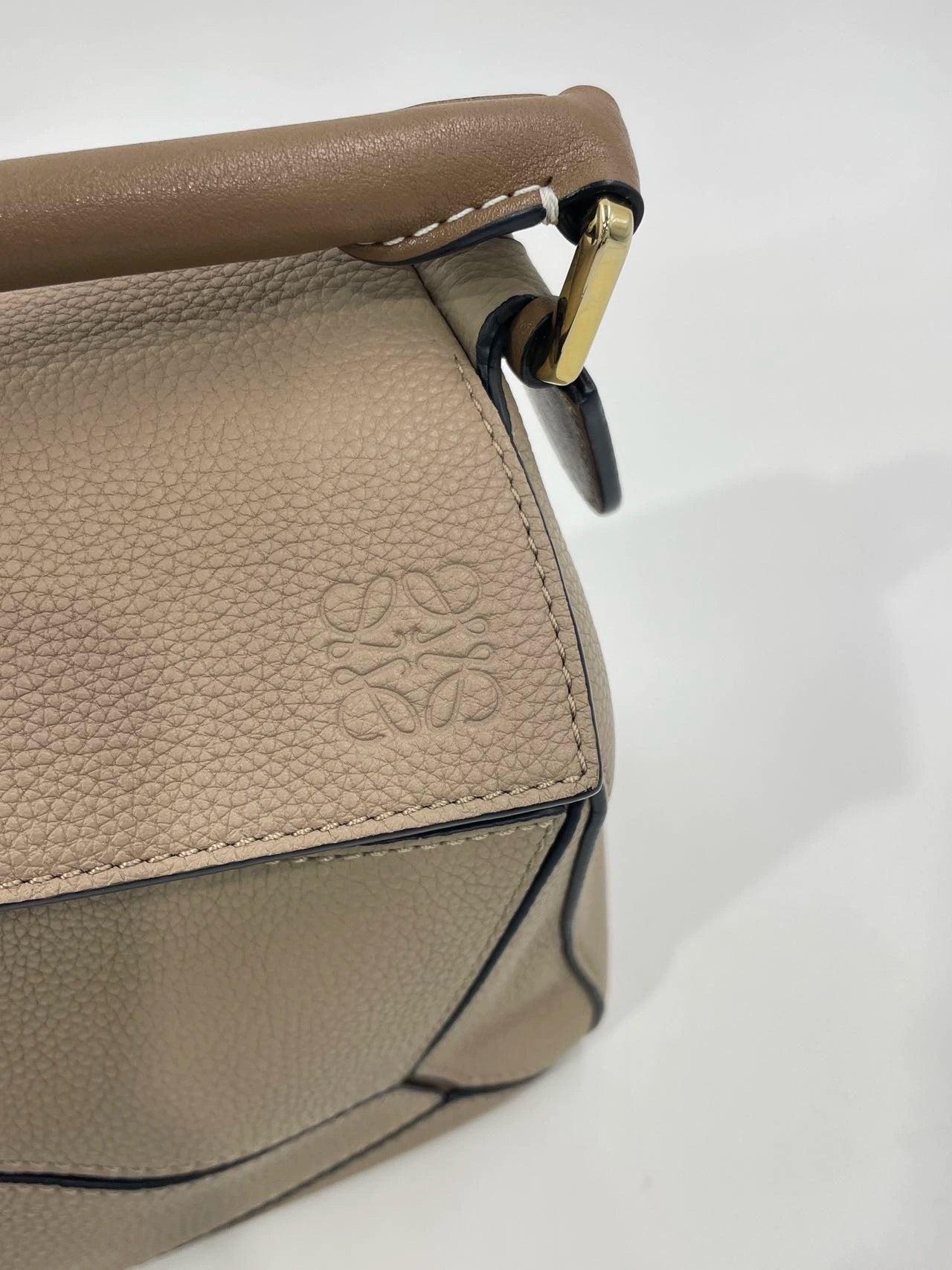 Loewe Puzzle Small Sand Beige Crossbody Bag For Sale 10