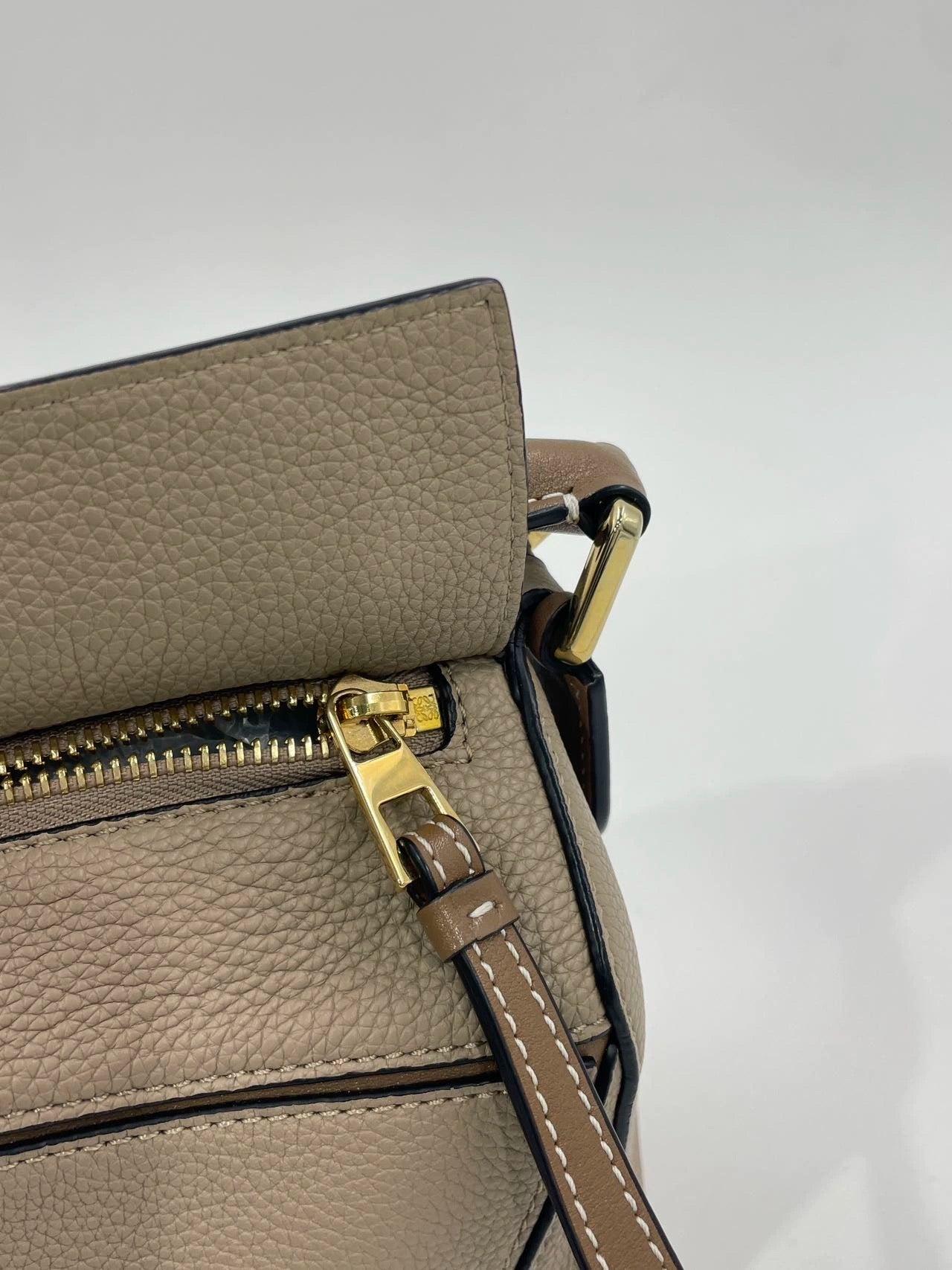 Loewe Puzzle Small Sand Beige Crossbody Bag For Sale 12