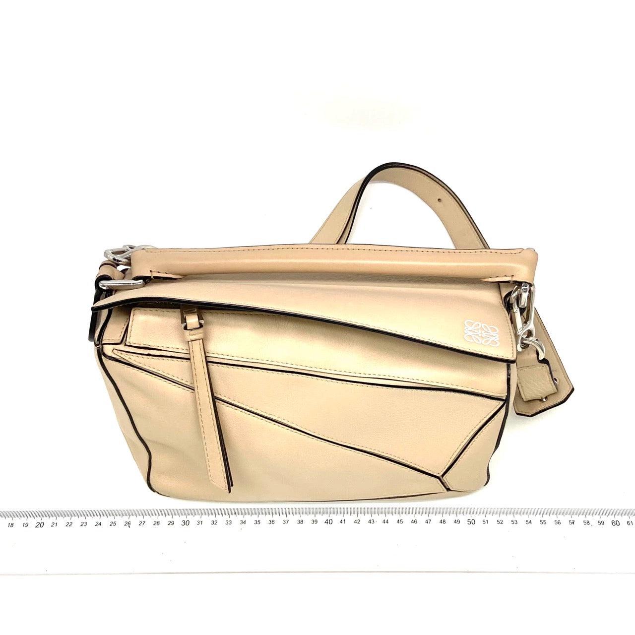 Loewe Puzzle Small Sand Beige Crossbody Bag For Sale 2
