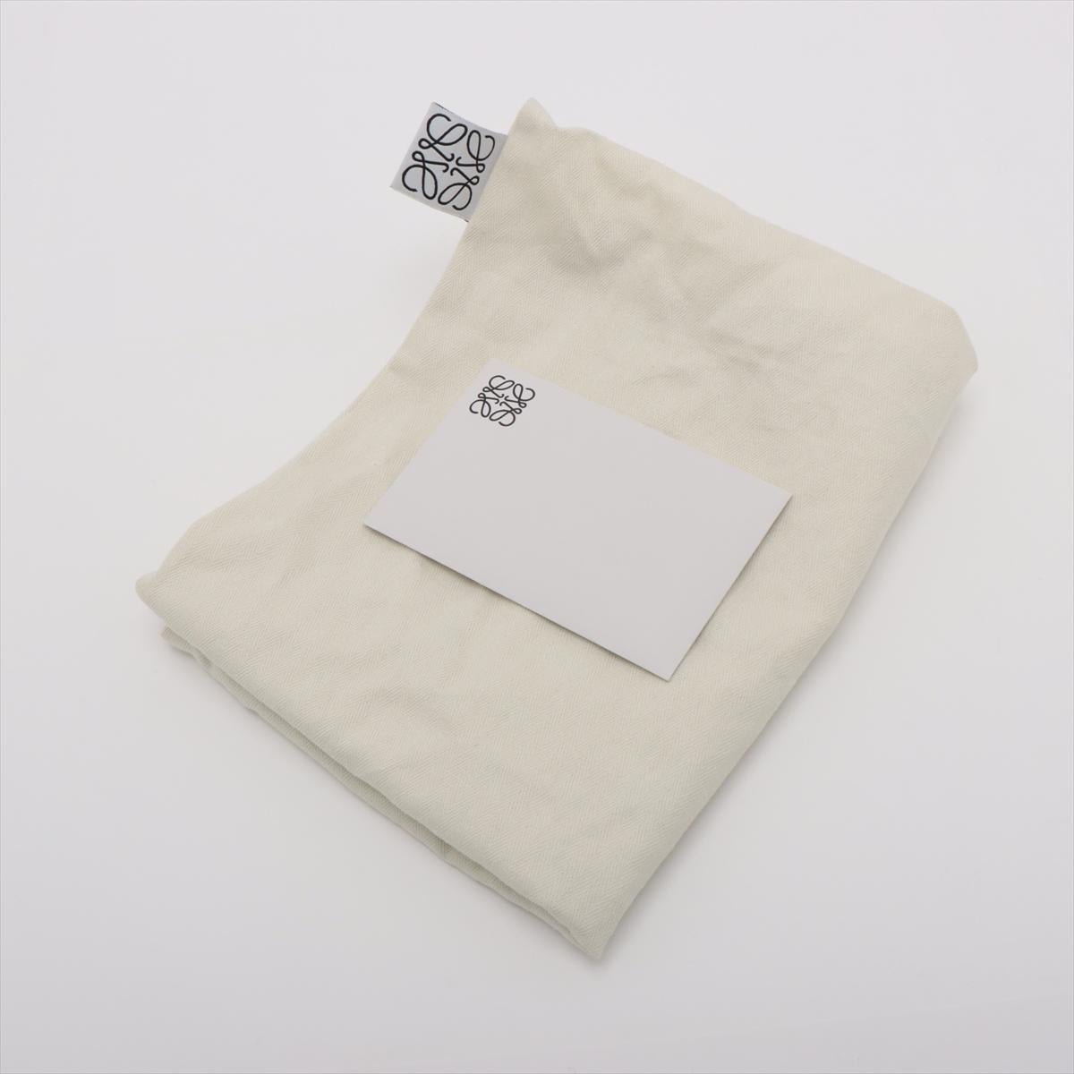 Loewe Puzzle Kleine 3-Ways-Tasche aus Satin- Kalbsleder in Grün im Angebot 7