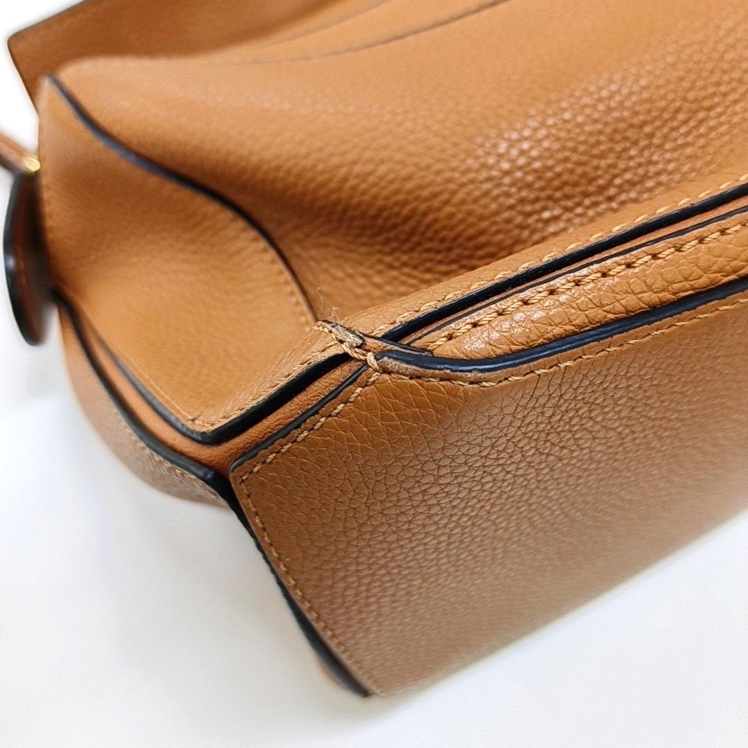 Loewe Puzzle Small Tan Brown Calfskin leather bag For Sale 6