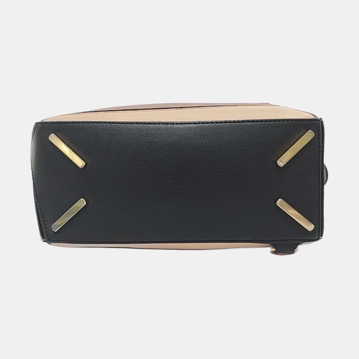 Loewe Puzzle Small Tricolor Black Brown Grey Calfskin leather bag For Sale 1