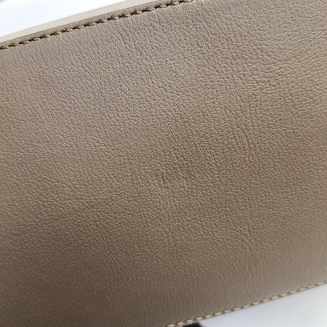 Loewe Puzzle Small Tricolor Black Grey Calfskin leather bag For Sale 7