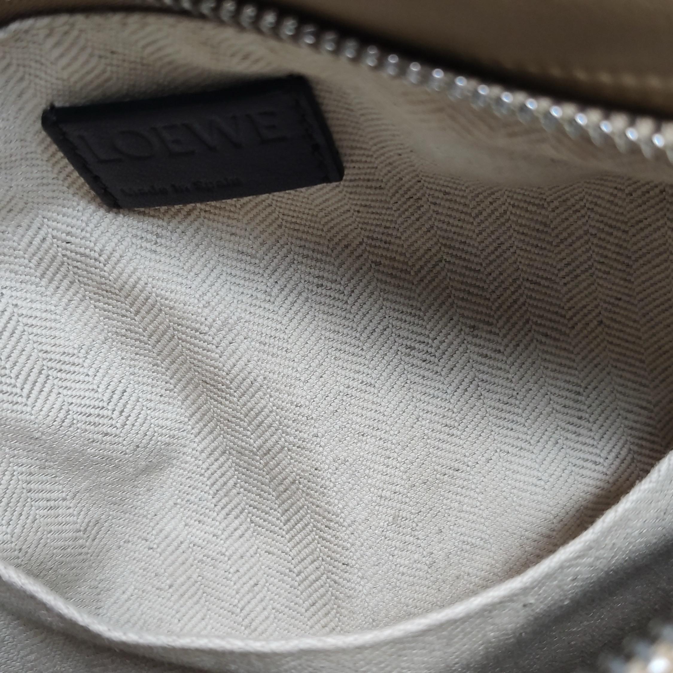 Loewe Puzzle Small Tricolor Brown Beige Yellow Crossbody Bag 4