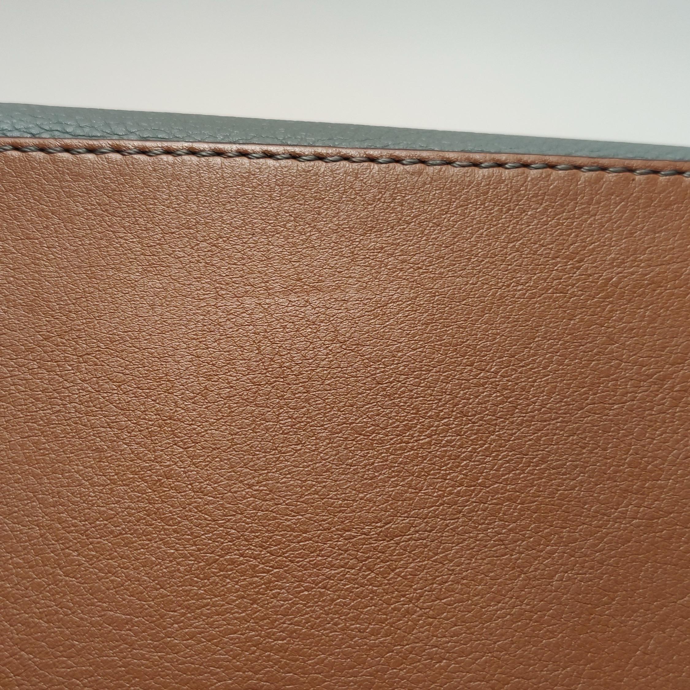 Loewe Puzzle Small Tricolor Navy Calfskin leather bag For Sale 12