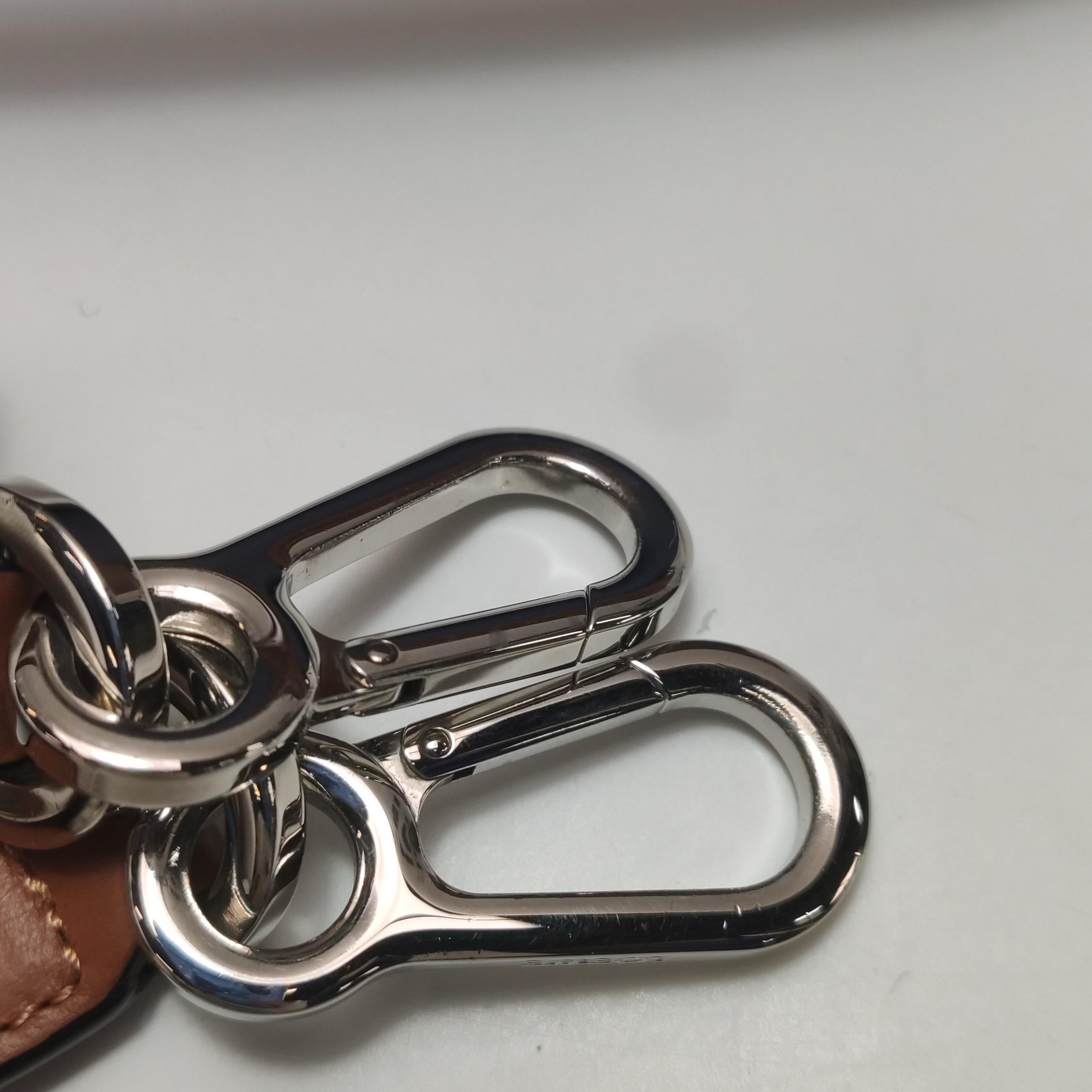 Bolso Crossbody de piel de becerro Loewe Puzzle Pequeño Tricolor Morado Rosa Gris en venta 8