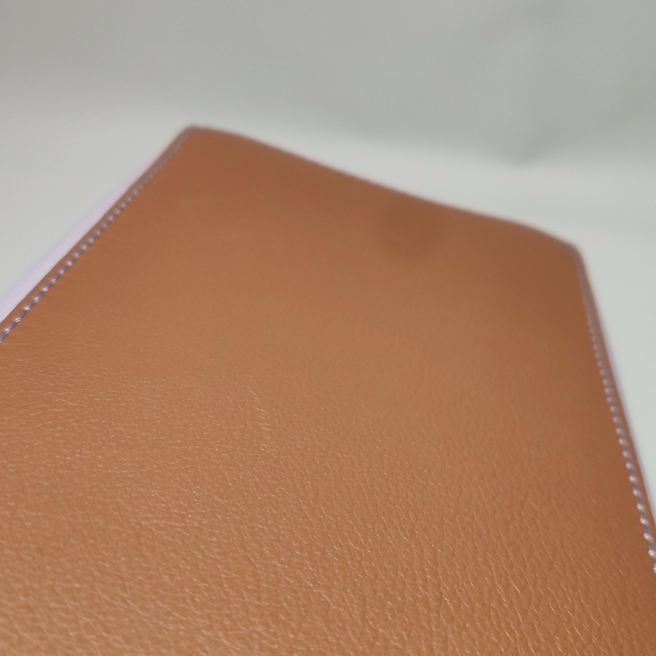 Bolso Crossbody de piel de becerro Loewe Puzzle Pequeño Tricolor Morado Rosa Gris en venta 15