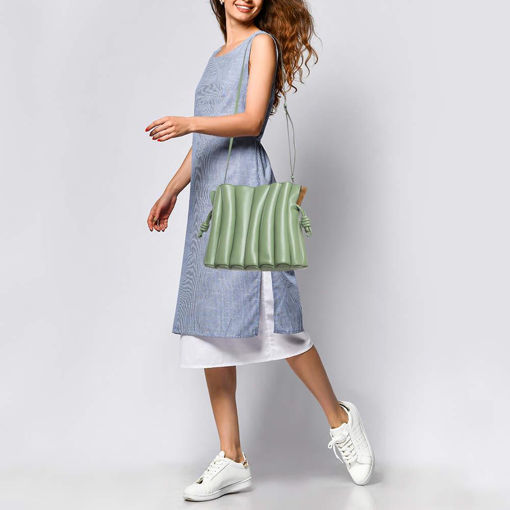 The fashion house's tradition of excellence coupled with modern design sensibilities works to make this Loewe bag one of a kind. Its a fabulous accessory for everyday use.