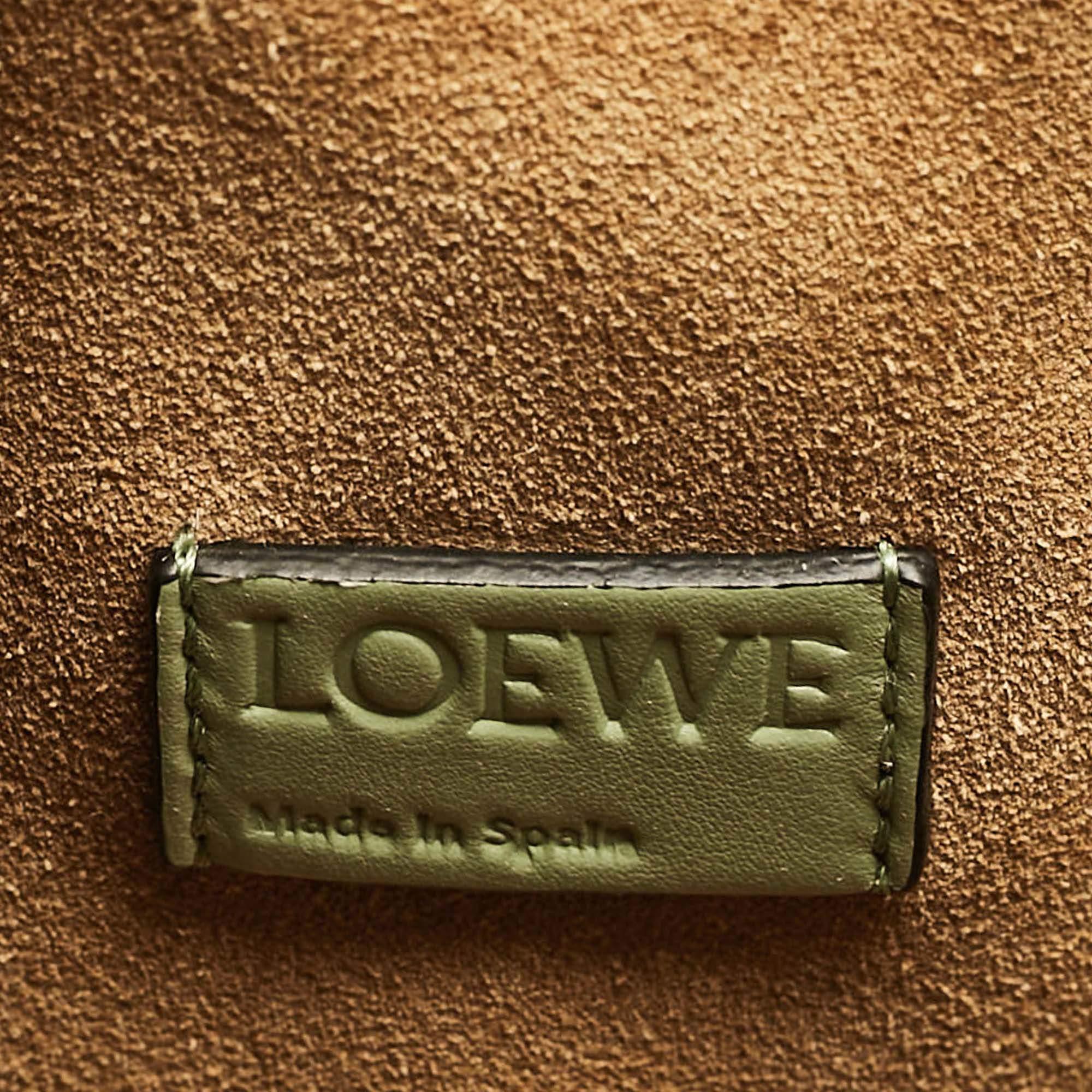 Loewe Rosemary Leather Ondas Flamenco Knot Shoulder Bag 3