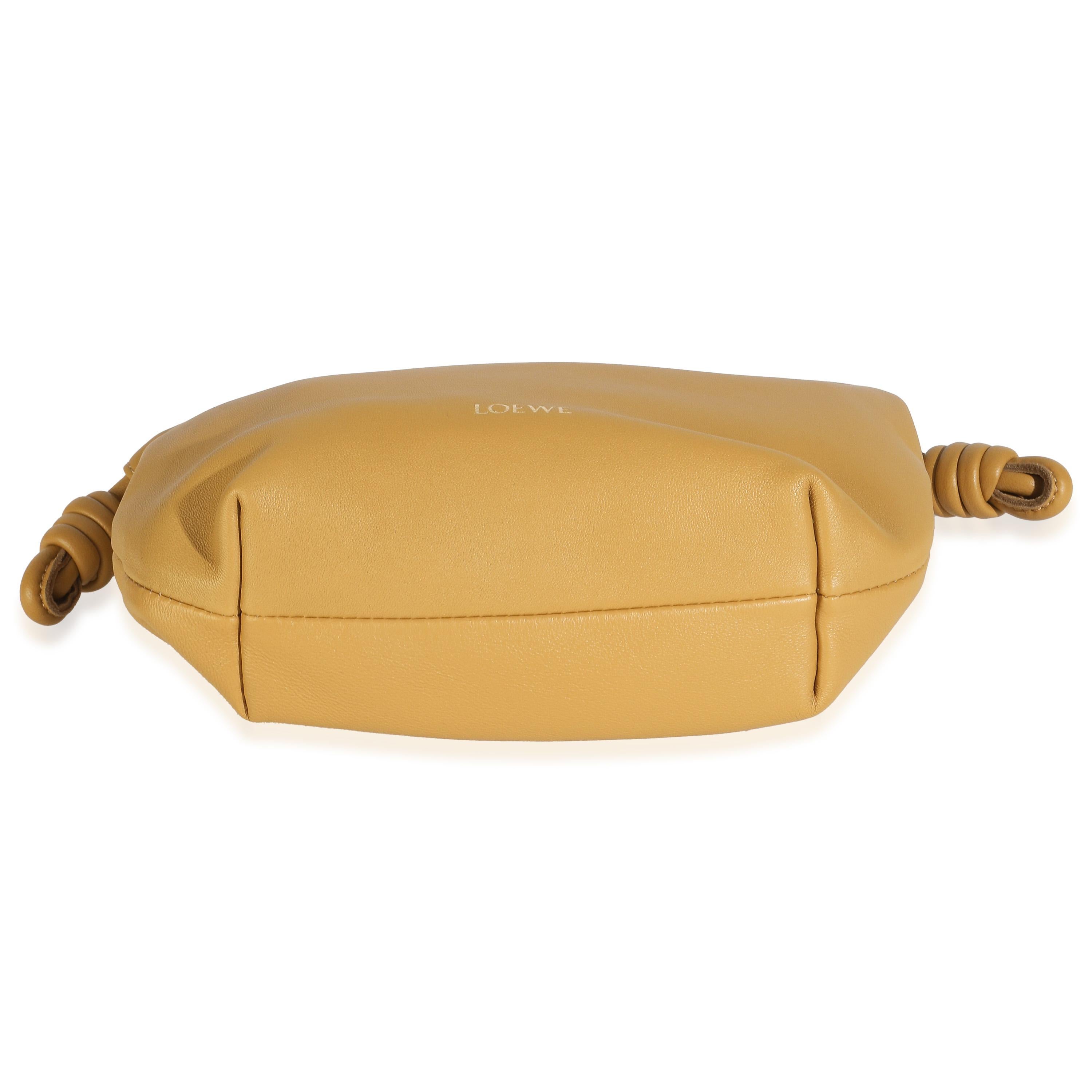 Loewe Sahara Nappa Mini Flamenco Crossbody in vendita 3