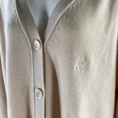 LOEWE Cardigan asymétrique en cachemire crème Taille M