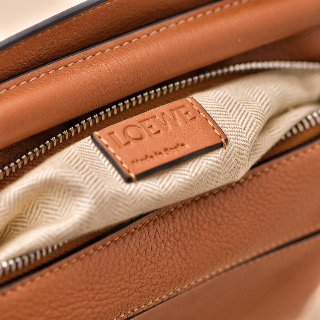 Loewe Small Puzzle Caramel Leather Shoulder Crossbody Bag For Sale 7
