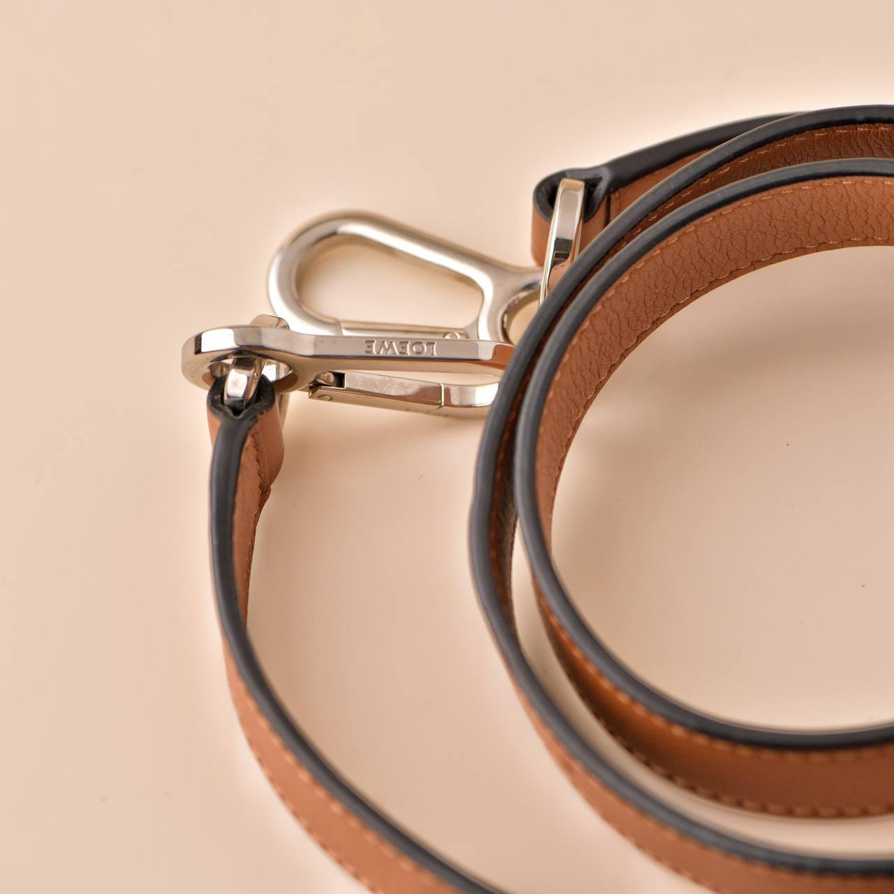Loewe Small Puzzle Caramel Leather Shoulder Crossbody Bag For Sale 1
