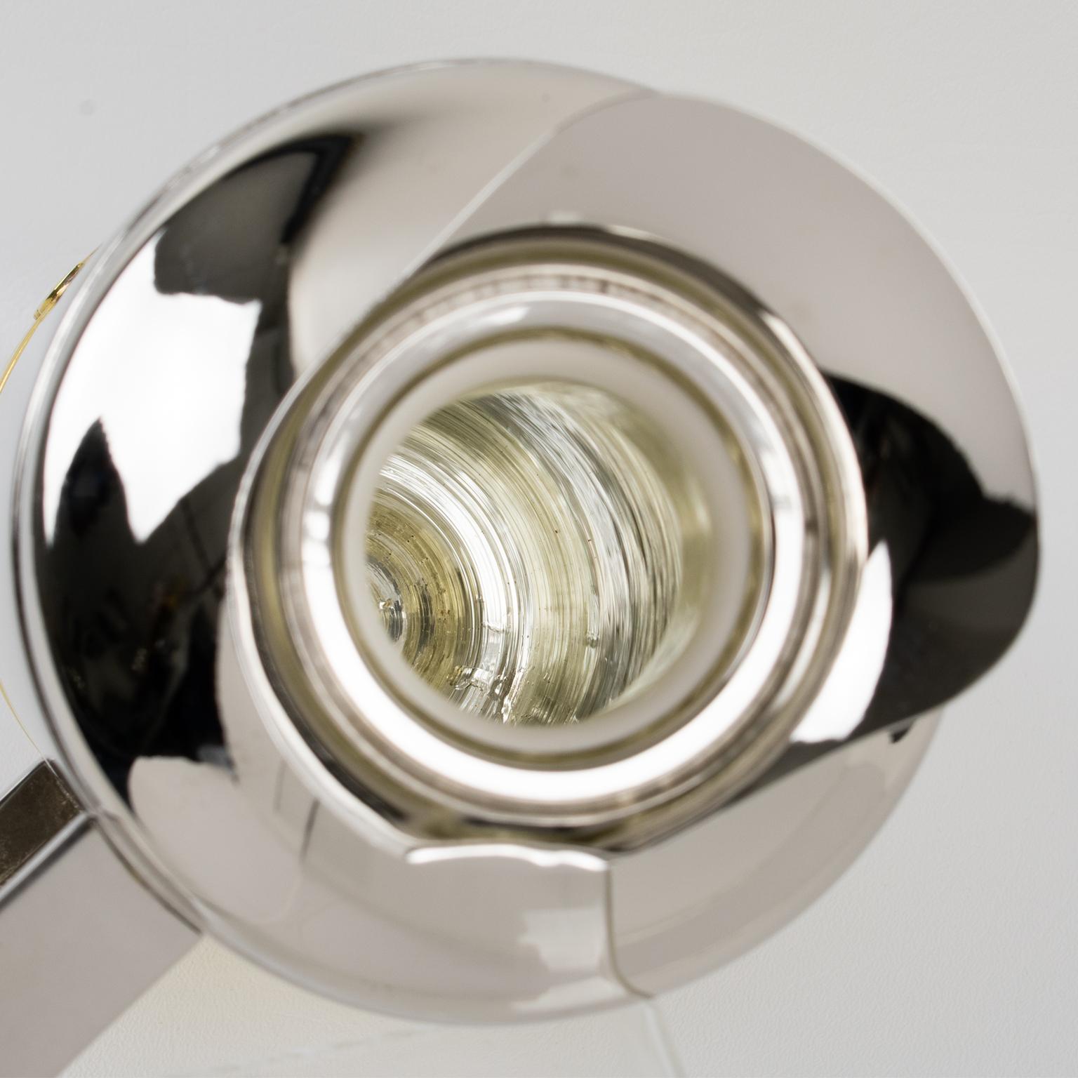 Carafe thermos isotherme en chrome de Loewe Spain, vers 1980 en vente 2