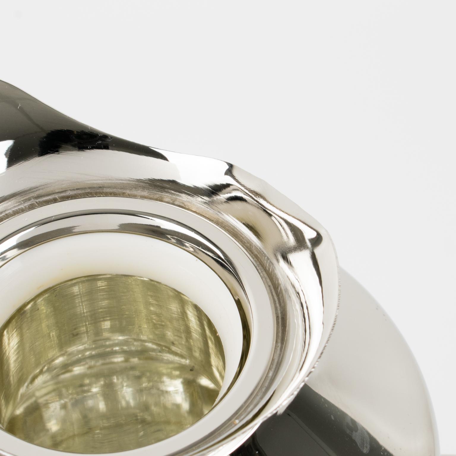 Carafe thermos isotherme en chrome de Loewe Spain, vers 1980 en vente 1