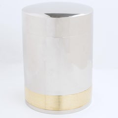 Loewe Spain Silvered and Gilded Barware Ice Bucket, circa 1980