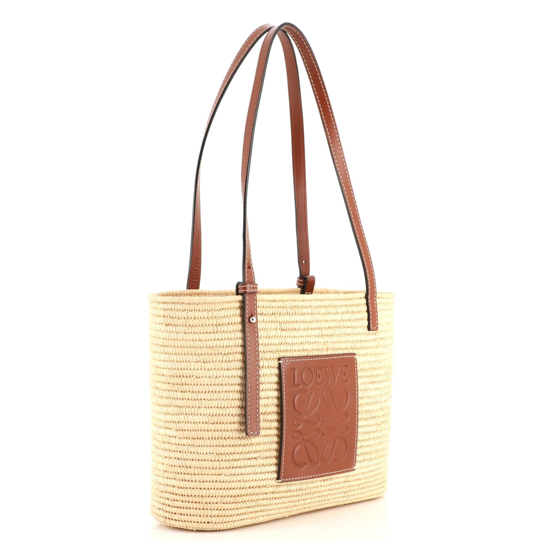 loewe square basket bag