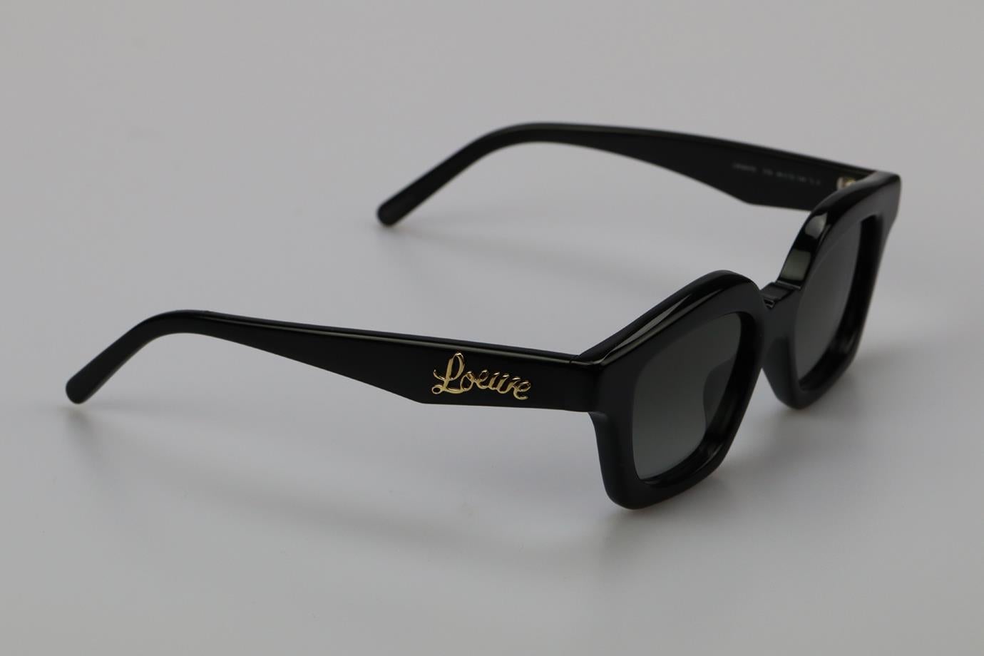 Loewe Square Frame Acetate Sunglasses In Excellent Condition In London, GB