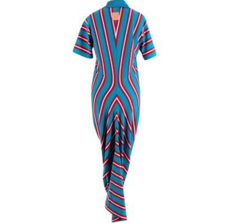 Loewe Striped Cotton Polo Dress For Sale 1