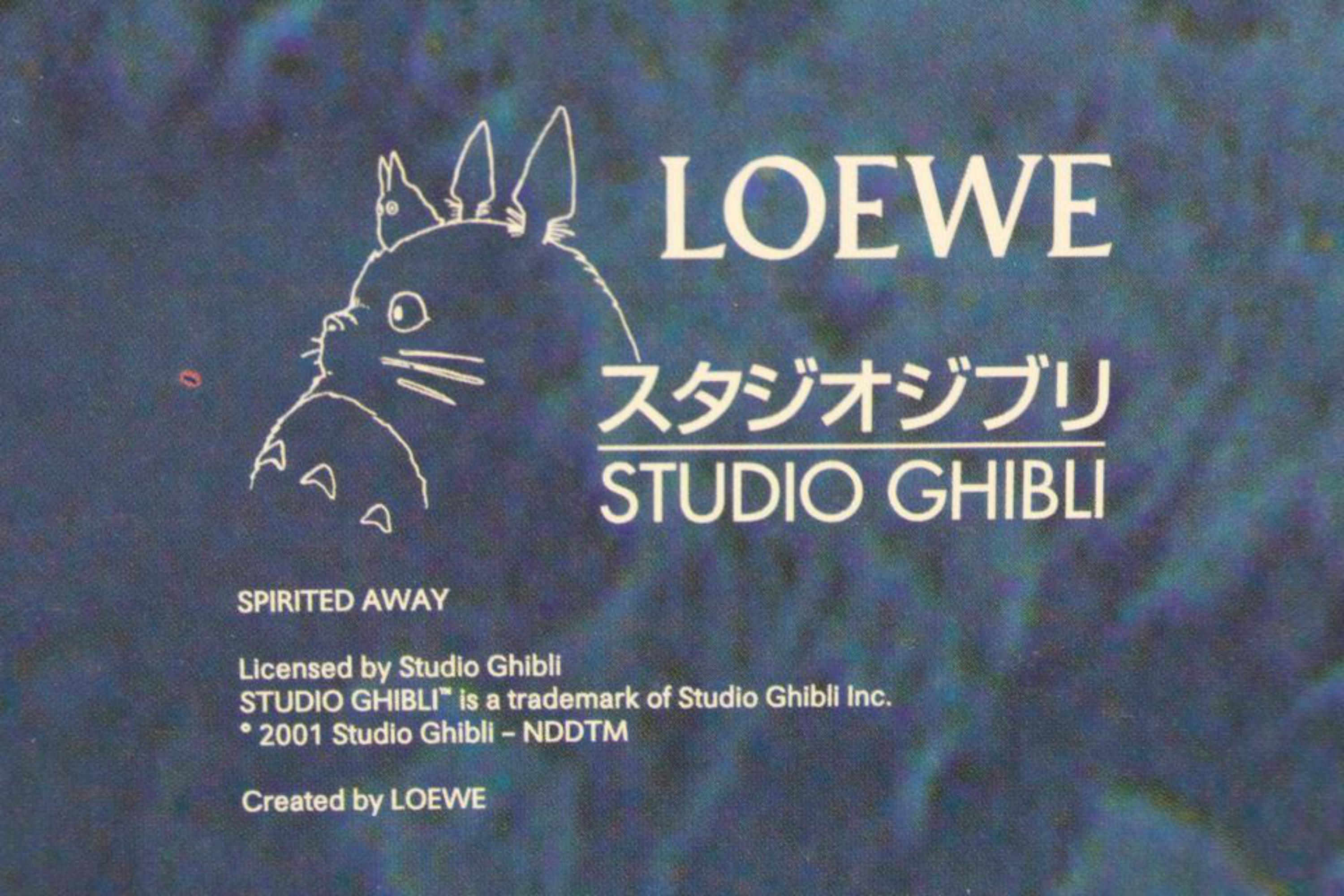 loewe bag studio ghibli