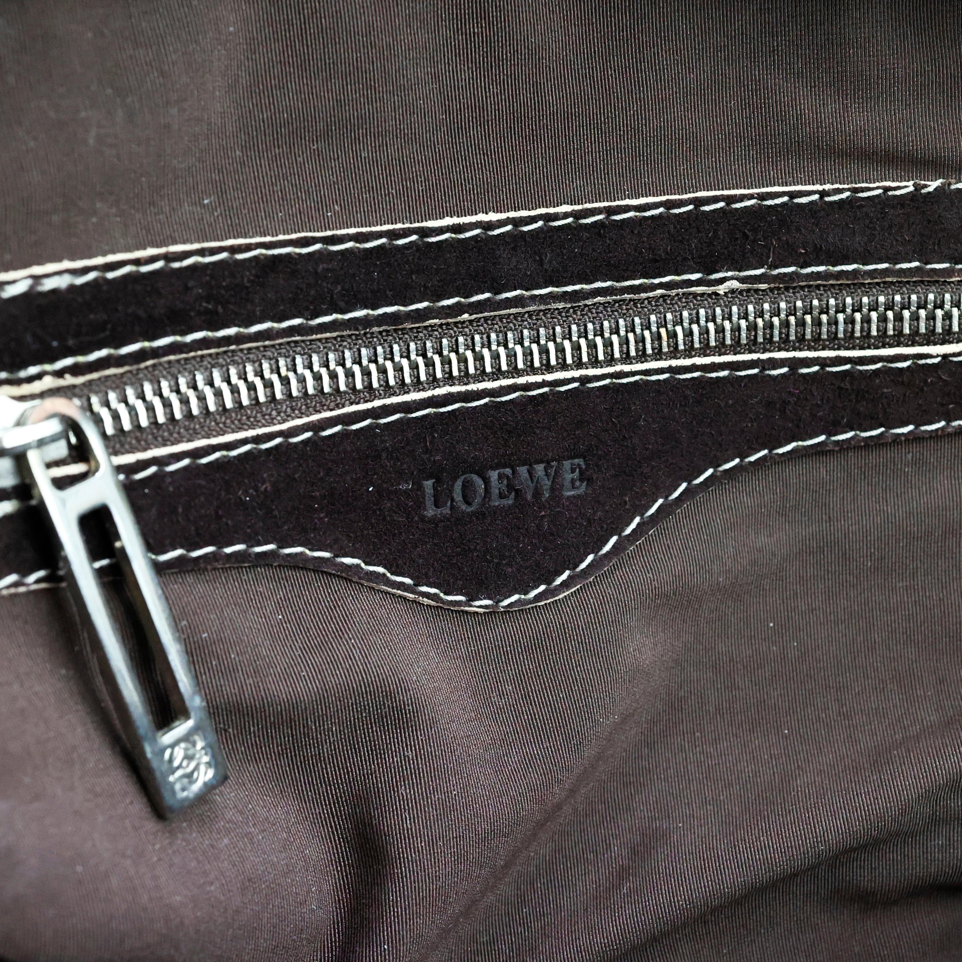 Loewe Suede Tote Bag 1