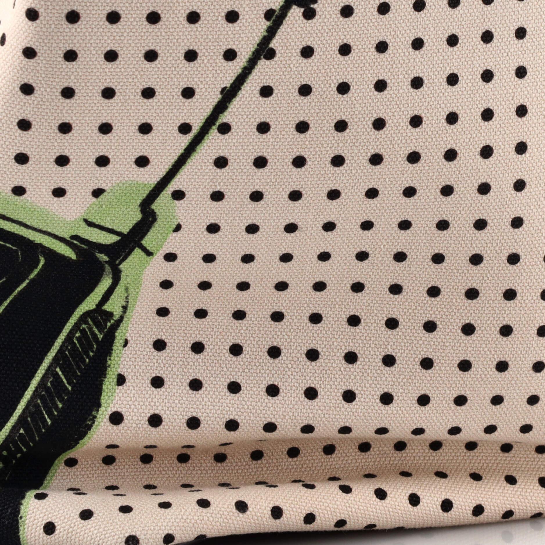 Loewe T Bucket Bag Printed Leather Medium In Good Condition In NY, NY