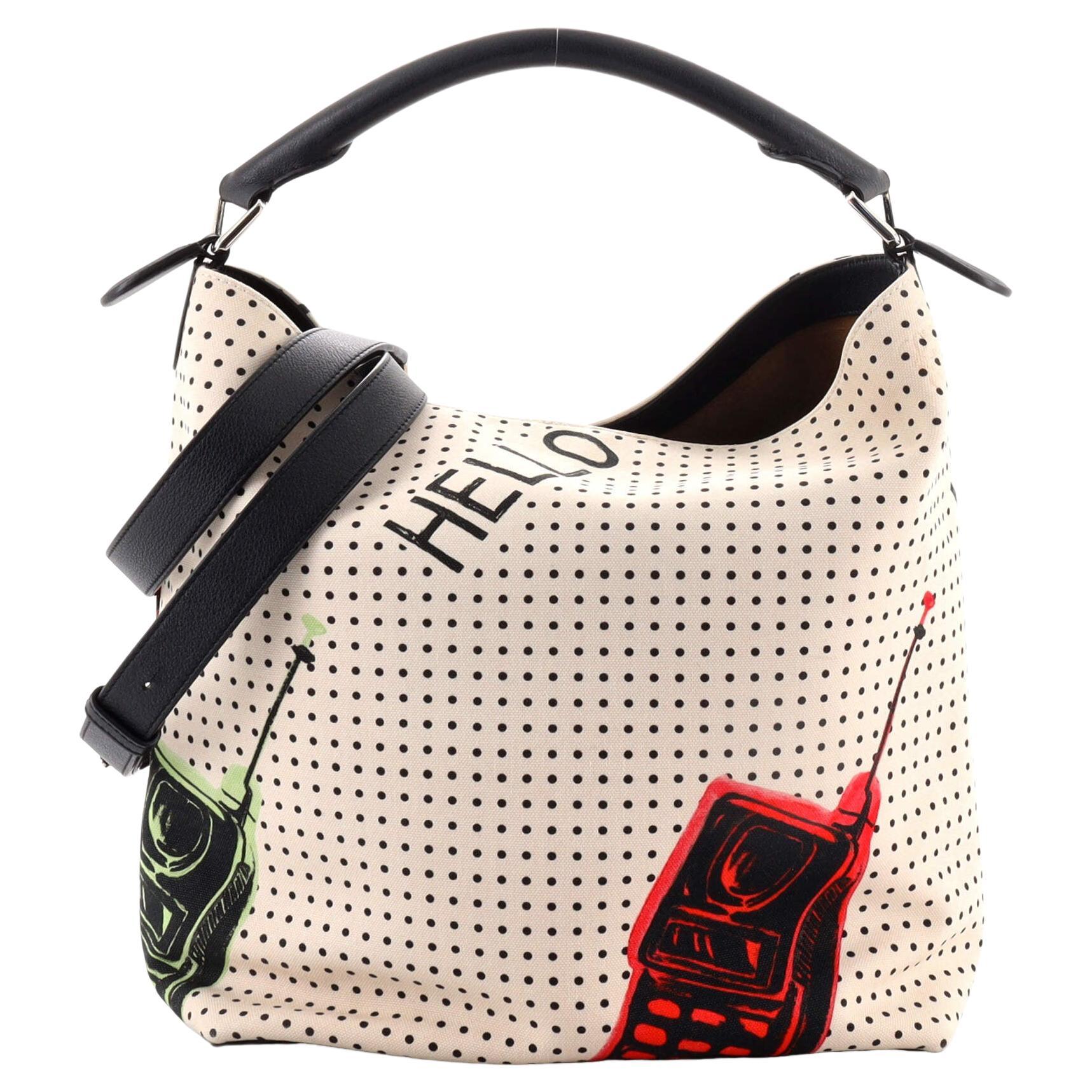 Louis Vuitton Nylon Monogram Bulles PM Bag- Limited Edition at 1stDibs