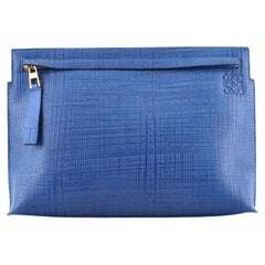 Loewe T Pouch Textured Leather