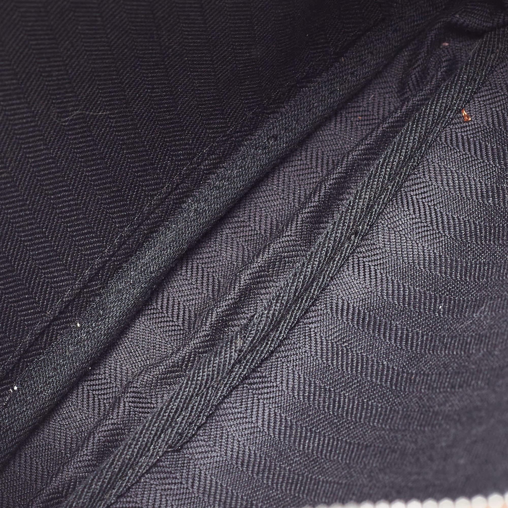 Loewe Tan/Black Wool and Leather Messenger Bag 6