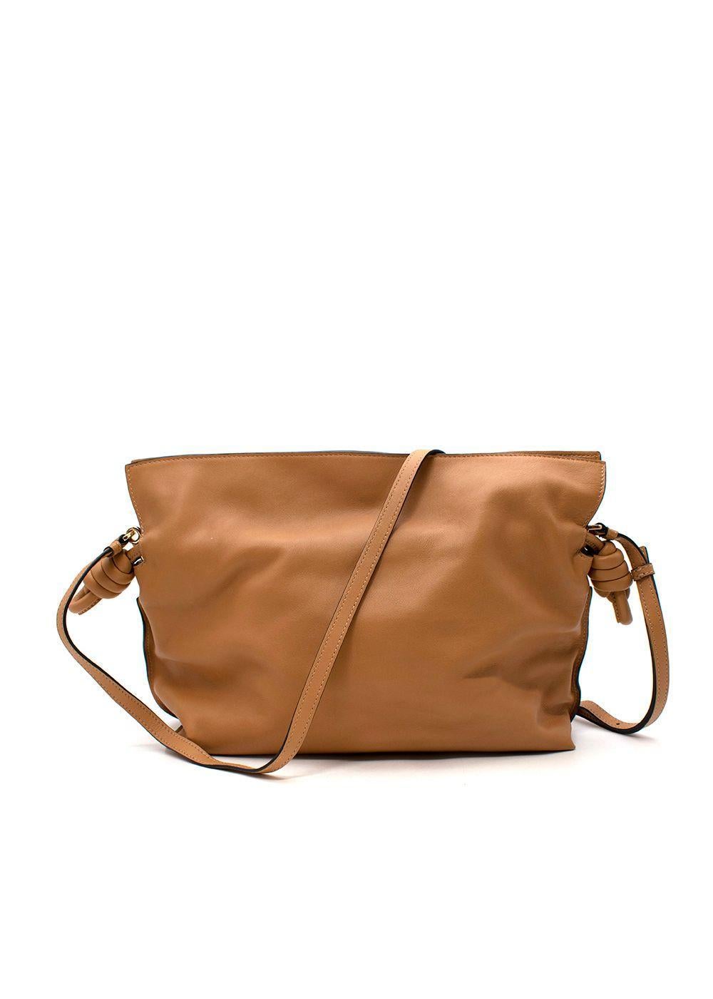 tan brown leather bag