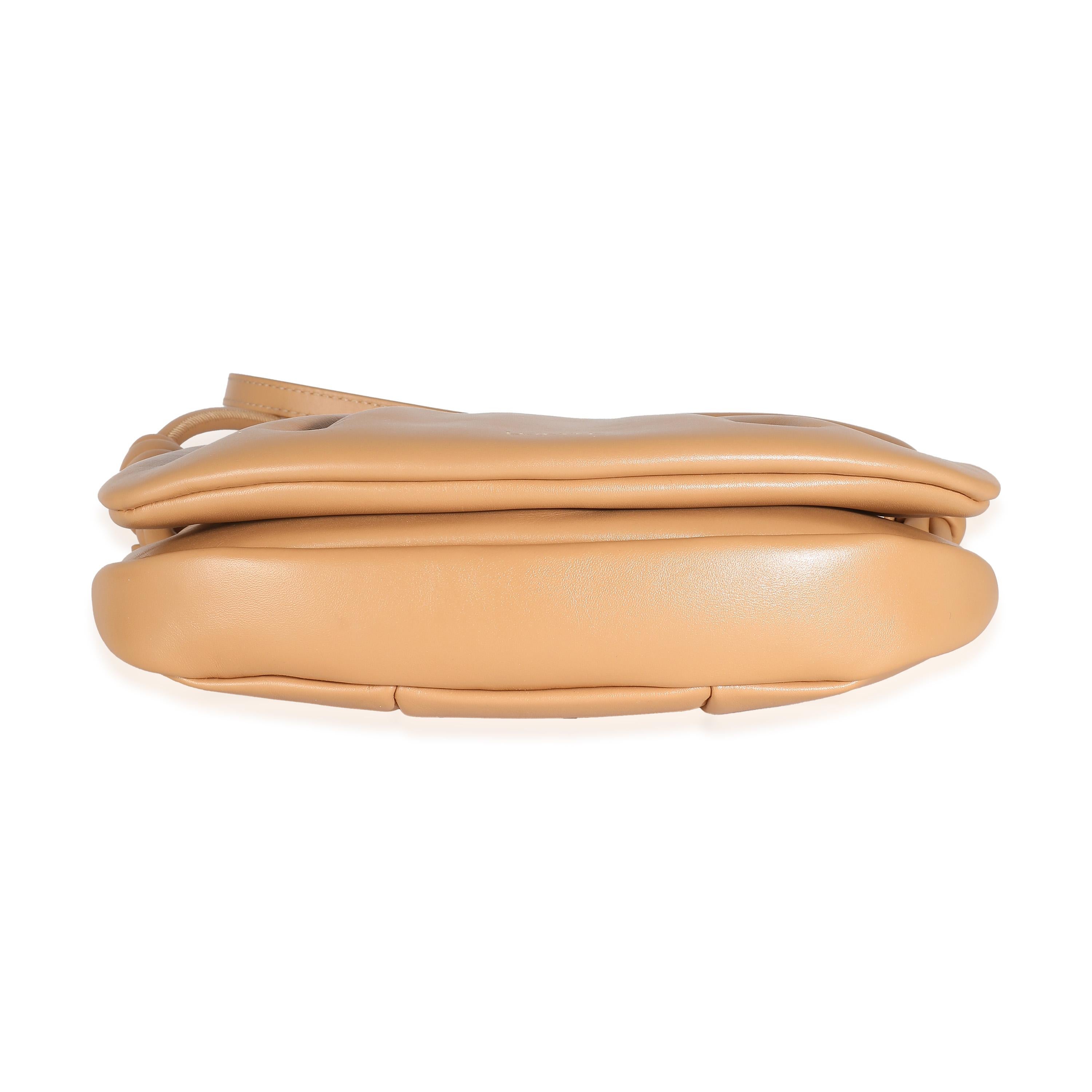 Loewe Tan Calfskin Nappa Paseo Satchel 2