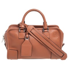 Loewe Tan Leather Mini Amazona Crossbody Bag